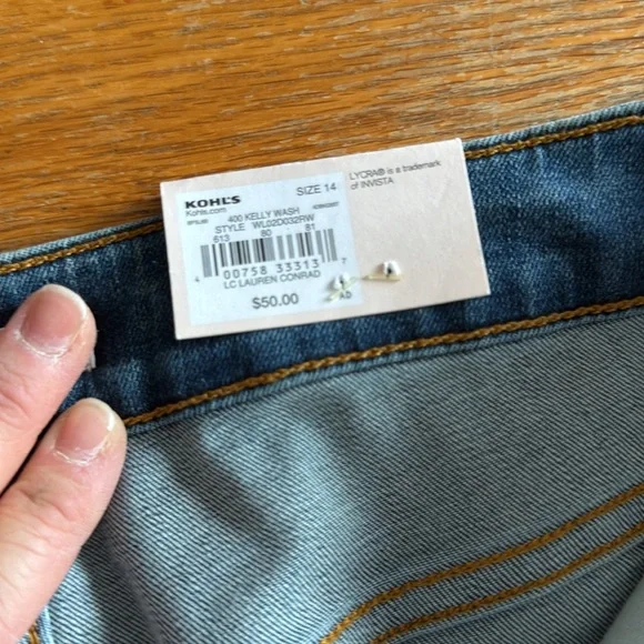 Lauren Conrad High Rise Skinny Jeans - Picture 3 of 4